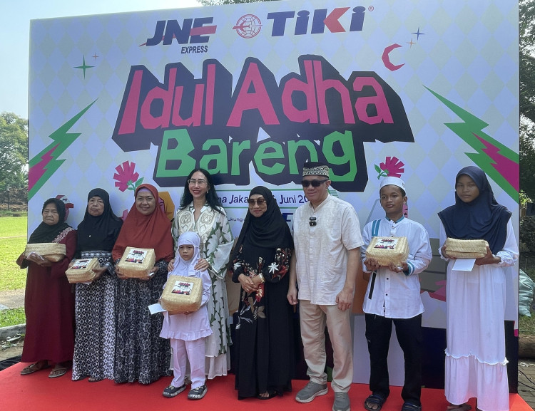 TIKI dan JNE Rayakan Idul Adha dengan Semangat Berbagi