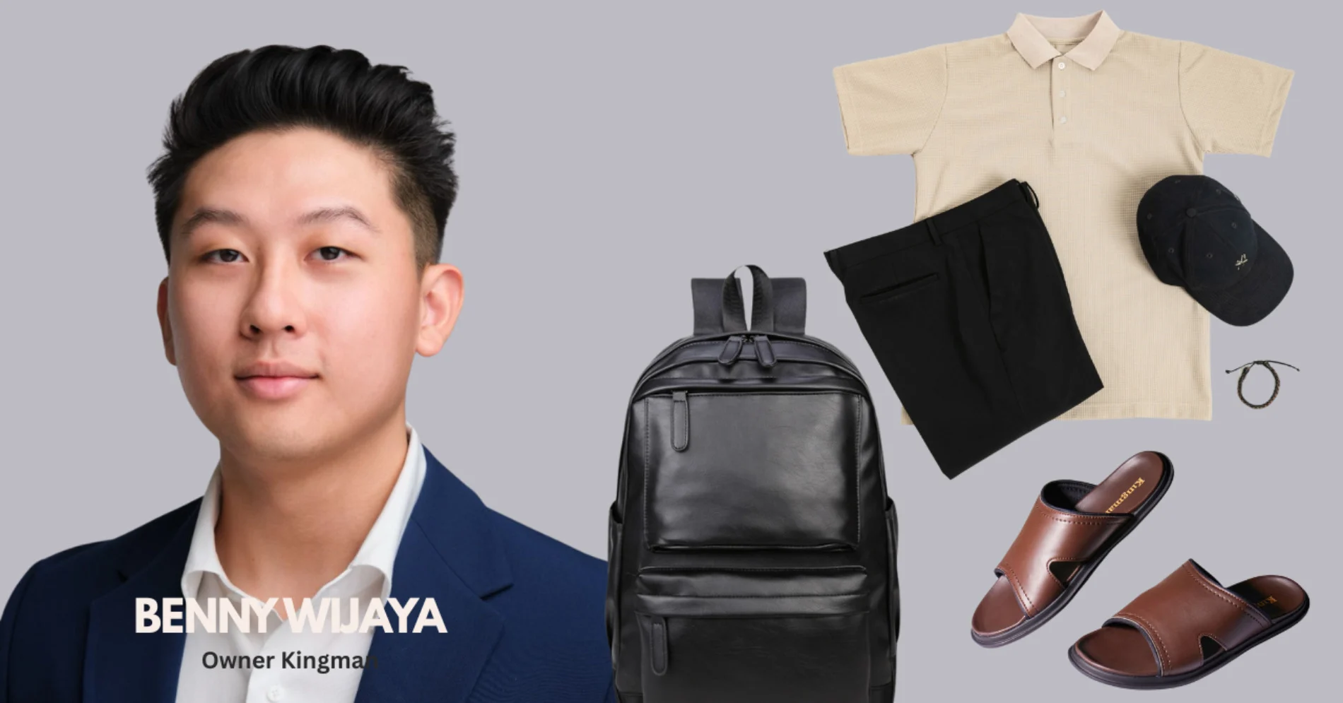 Dari Bankir ke Pebisnis: Kisah Sukses Benny & Diswandy Membangun Brand Sandal Kingman