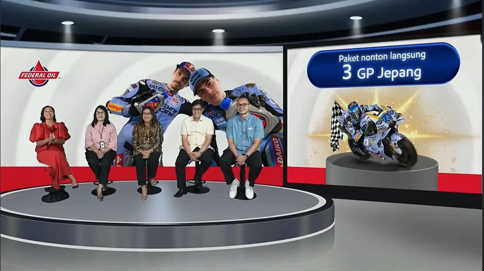 Federal Oil Ajak Konsumen Terpilih Tonton MotoGP di Jepang & Malaysia