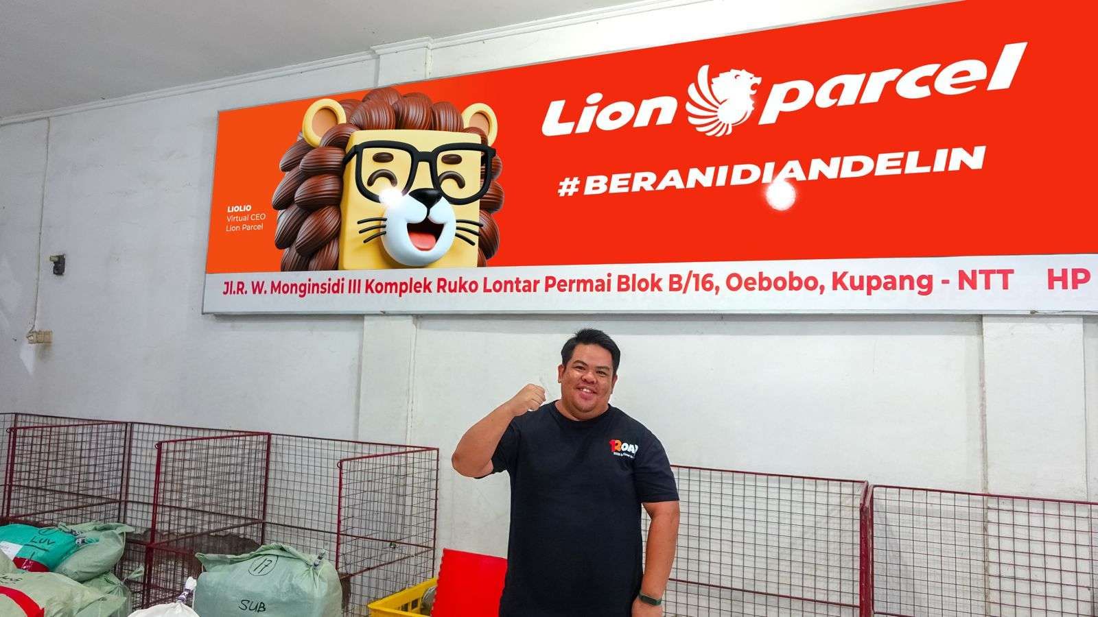 Lion Parcel Buka Peluang Bisnis Baru di NTT Lewat Layanan Logistik Terpadu