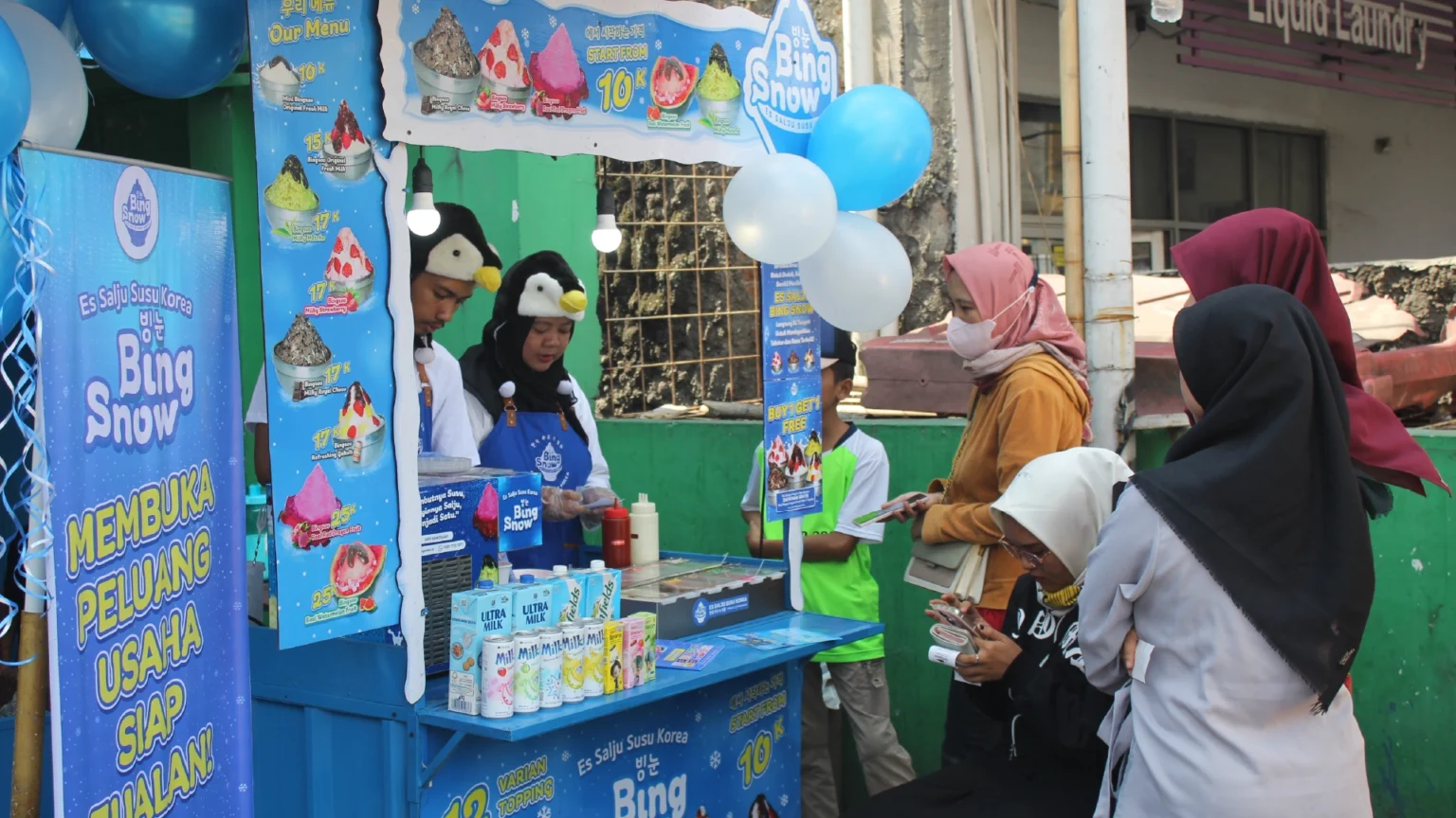 Bing Snow, Peluang Usaha Es Salju Susu Korea dengan Konsep Street Food Modern