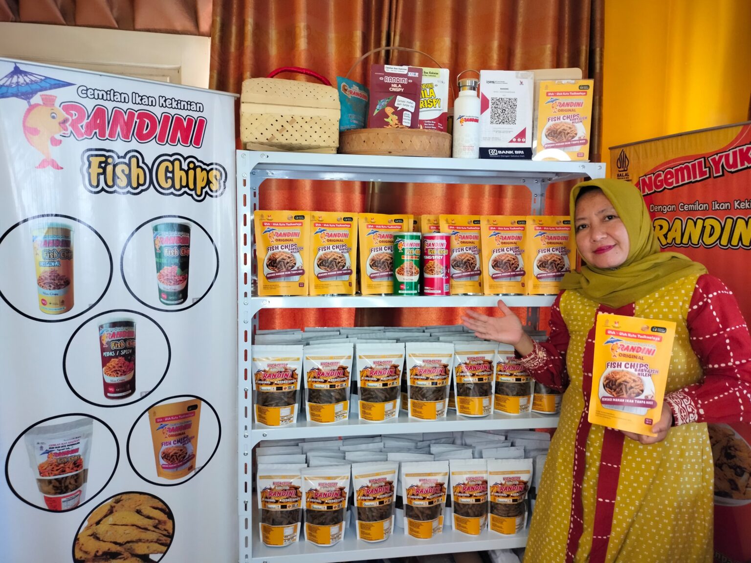 Peluang Bisnis Camilan Ikan Kriuk Khas Kampung Tembus Pasar Global