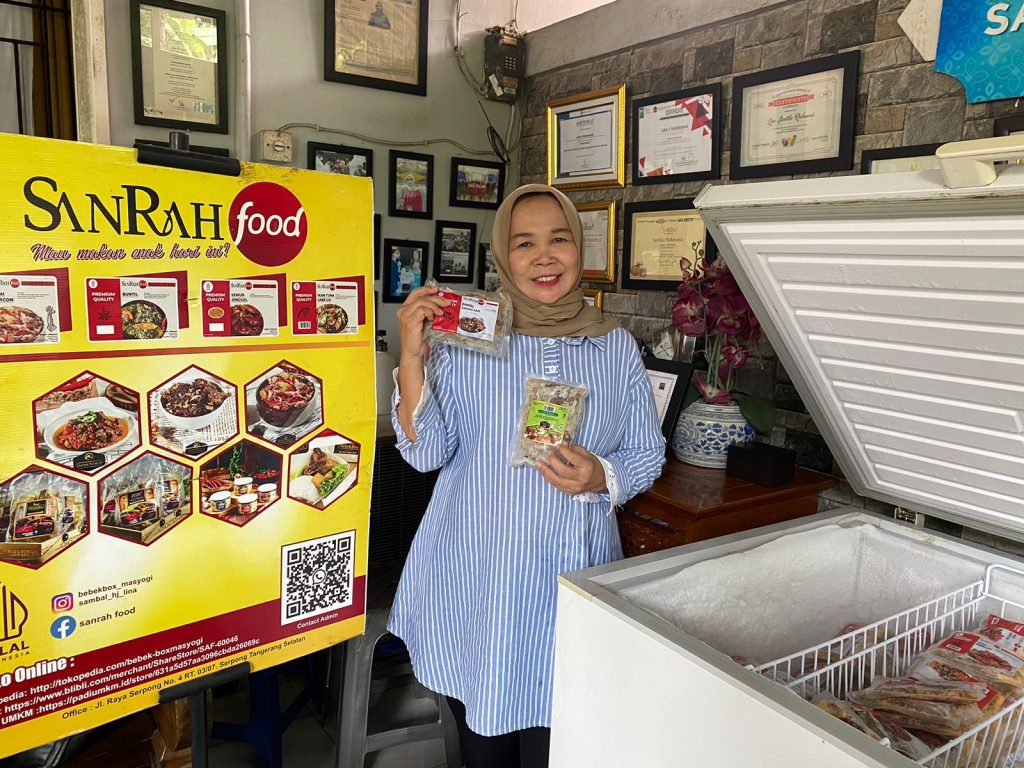Sanrah Food: Dari Dapur Rumah, Bebek Ungkep & Sambal Hj. Lina Siap Go Internasional