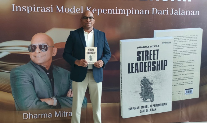Dharma Mitra Luncurkan Buku Street Leadership, Tekankan Kepemimpinan dari Hati dan Keberanian