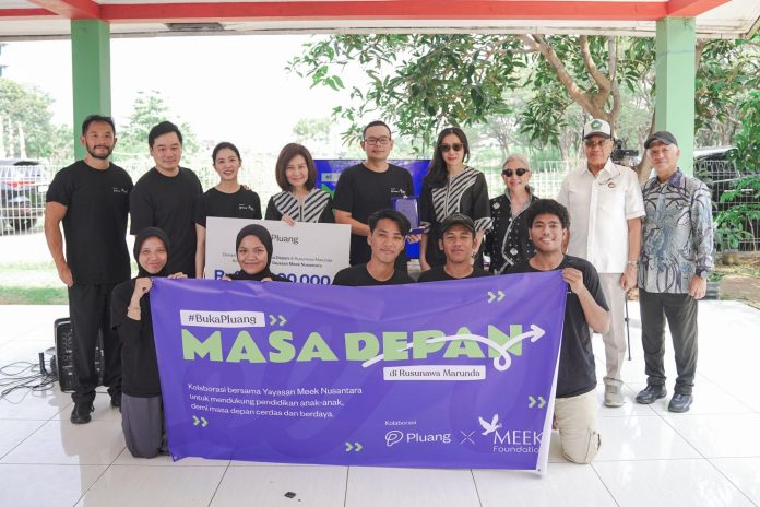Pluang & SuperCoolBen Kolaborasi: Buka Peluang Masa Depan Remaja Rusunawa Marunda