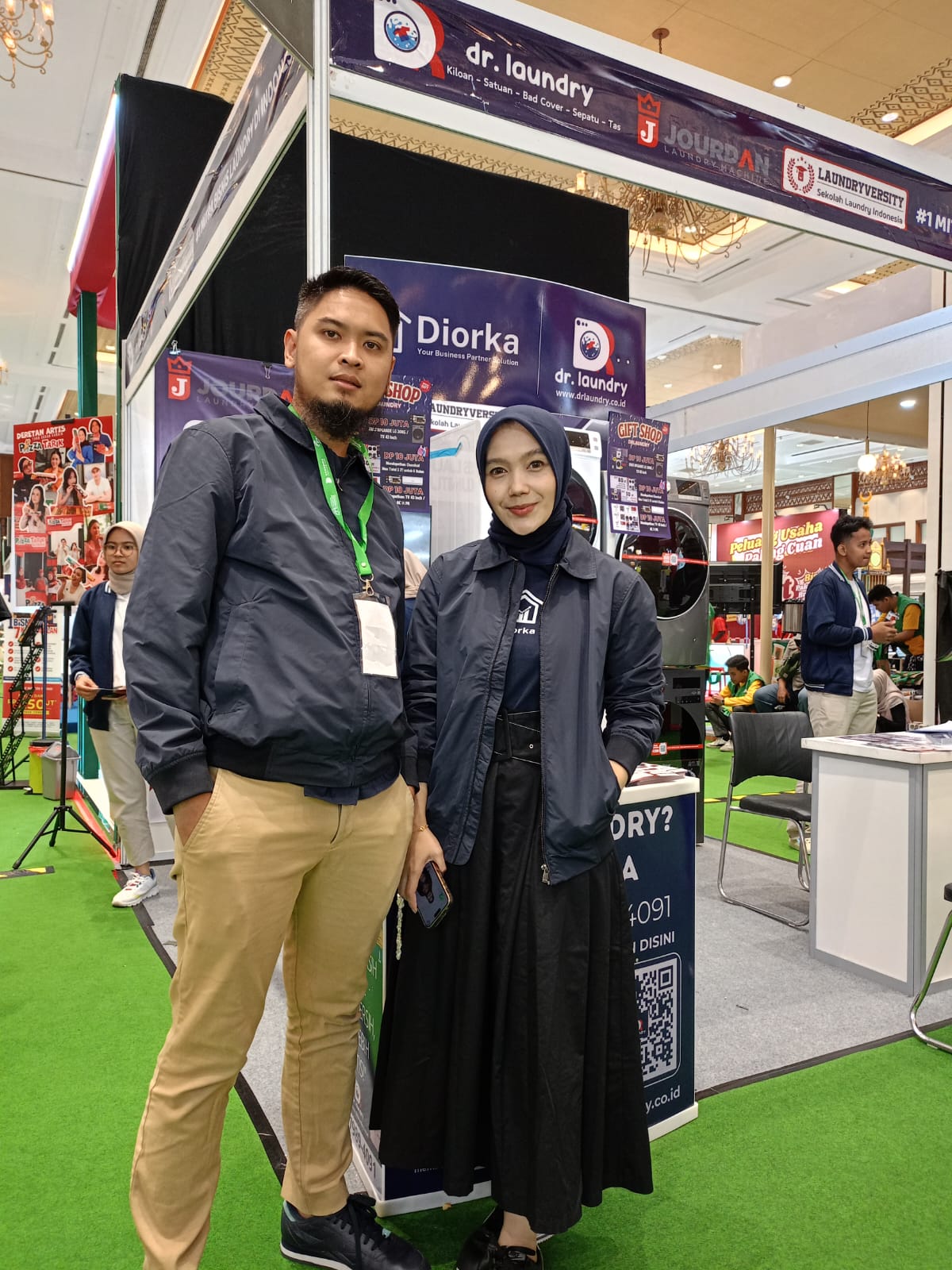 Kemitraan Laundry dr.Laundry, Investasi Praktis dengan Sewa Mesin
