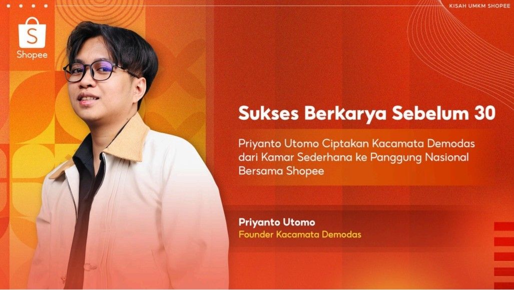 Priyanto Utomo: Dari Kamar Sempit Jadi Pendiri Kacamata Demodas