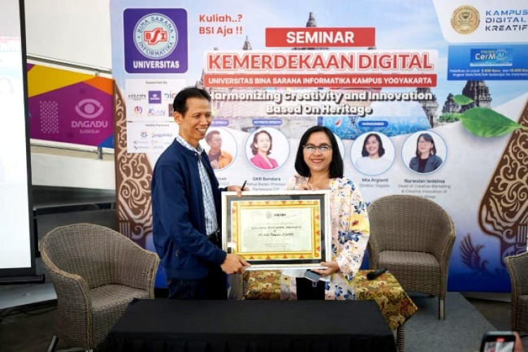 UBSI dan Dagadu Djokdja Jalin Kolaborasi Strategis untuk Perkuat Industri Kreatif Lokal