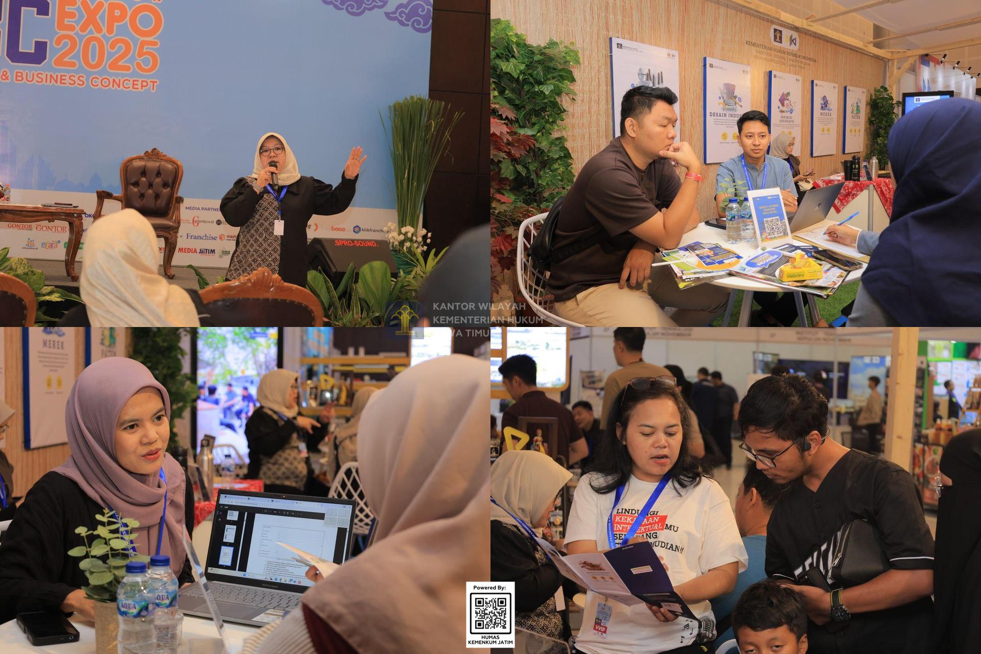 DJKI Edukasi Pelaku Usaha Waralaba di Surabaya