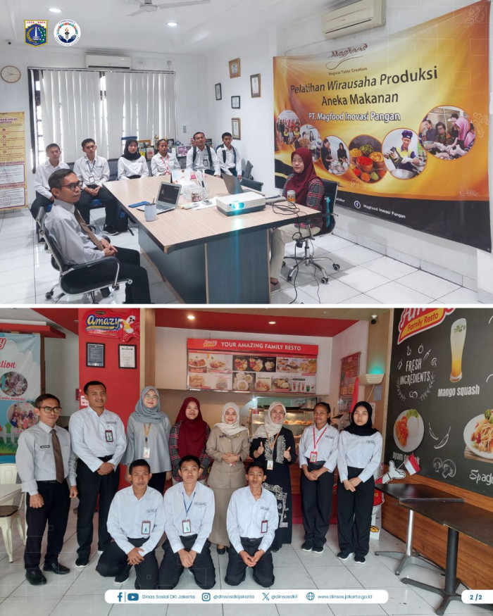 PSBR Taruna Jaya 1 Gandeng PT Magfood Amazy Internasional, Siapkan WBS Lebih Mandiri Lewat Praktek Belajar Kerja