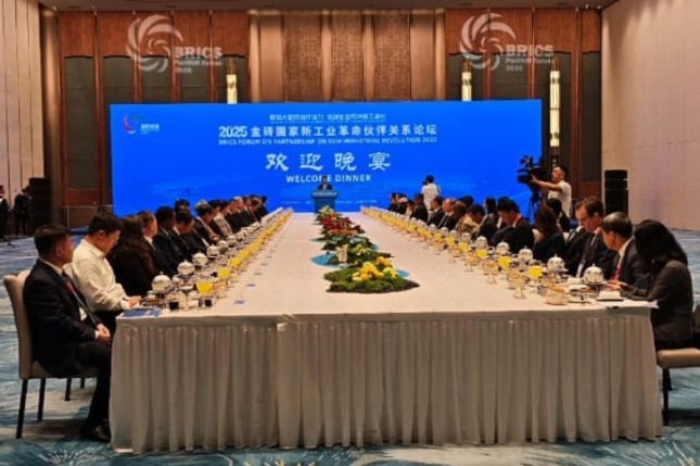 Wamenperin Faisol Riza Hadiri BRICS PartNIR Opening Ceremony di Xiamen, Tiongkok