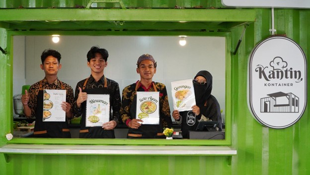 Kantin Kontainer Dompet Dhuafa Hadir untuk Mahasiswa Yogyakarta
