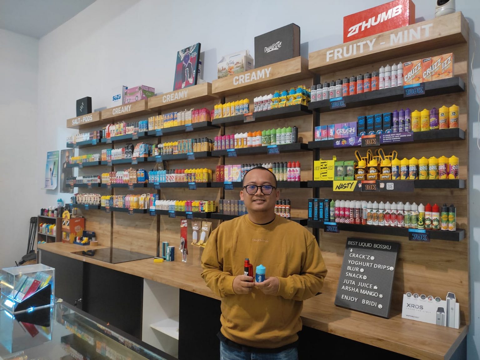 Kerja Keras Pai Membangun Bisnis Vape dari Nol hingga Jadi Distributor