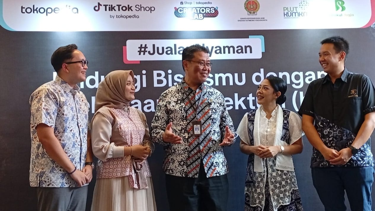 Tokopedia dan TikTok Shop Edukasi Pembatik Yogyakarta soal Kekayaan Intelektual di Hari Batik Nasional