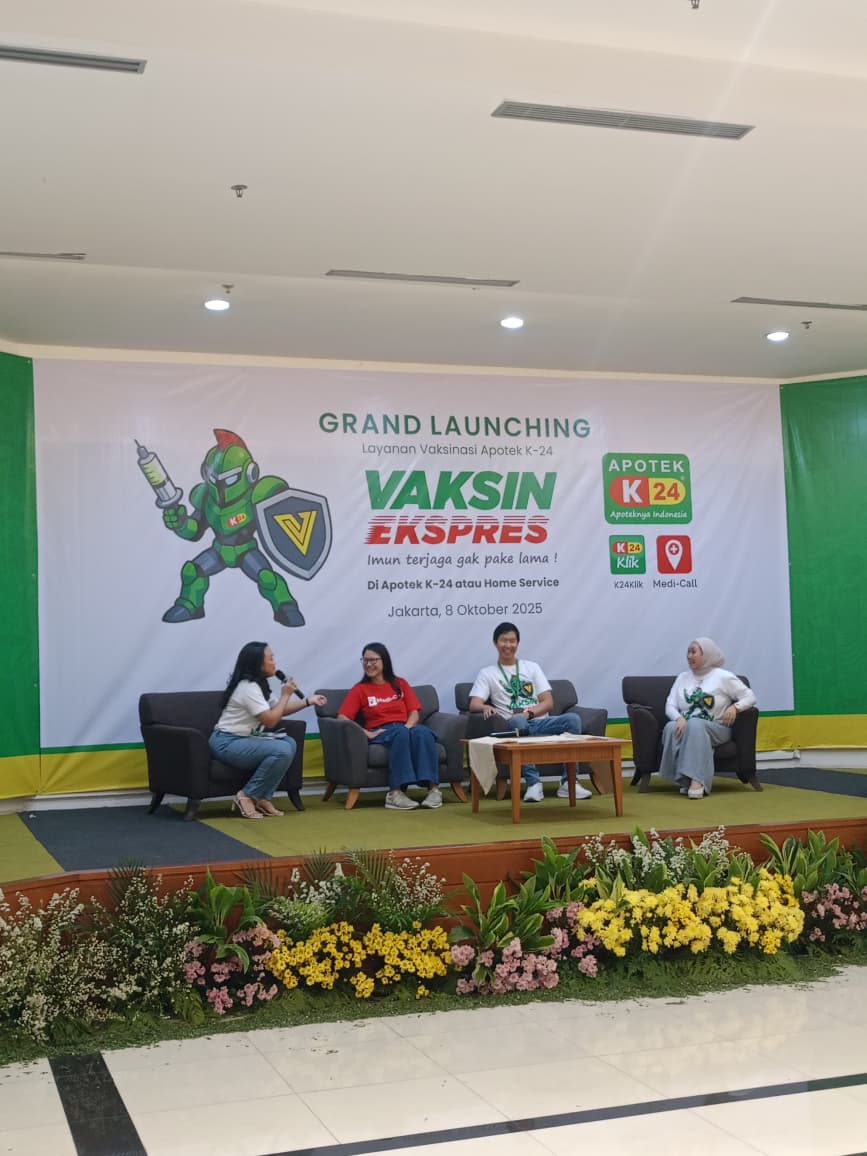 Gak Perlu ke Klinik, Sekarang Bisa Vaksin di Apotek K-24 atau di Rumah!
