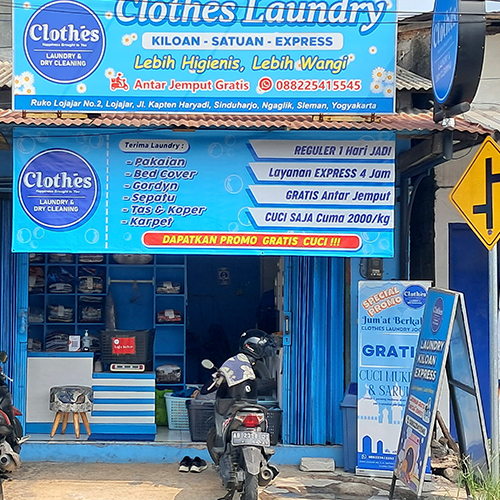 Clothes Laundry, Solusi Modern untuk Pakaian Bersih, Wangi, dan Peluang Bisnis Menjanjikan