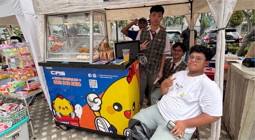C Bezt Fried Chicken Meriahkan ELATE 2025: EQUINORA di SMAK Penabur Kota Wisata