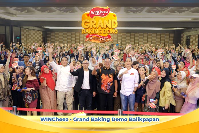 WINCheez Grand Baking Demo Balikpapan: Bukti Komitmen WINCheez Dukung UMKM dan Bisnis Kuliner Tanah Air