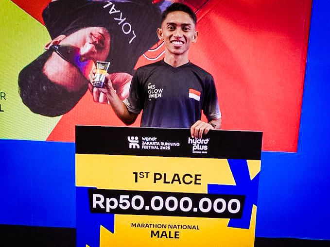 MS Glow For Men Running Kembali Ukir Prestasi Nasional di Wondr Jakarta Running Festival 2025