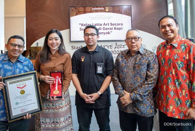 Starbucks Catat Rekor MURI Melalui Kelas Latte Art Serentak di Lebih dari 300 Gerai di Indonesia