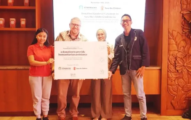 Starbucks Dukung Pemulihan Sekolah Terdampak Banjir Besar di Bali