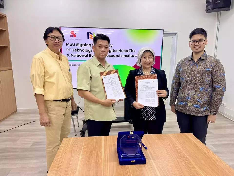 PT TKDN Tbk dan NBRI Tandatangani MoU Strategis Percepat Digitalisasi Infrastruktur EV dan Teknologi Baterai