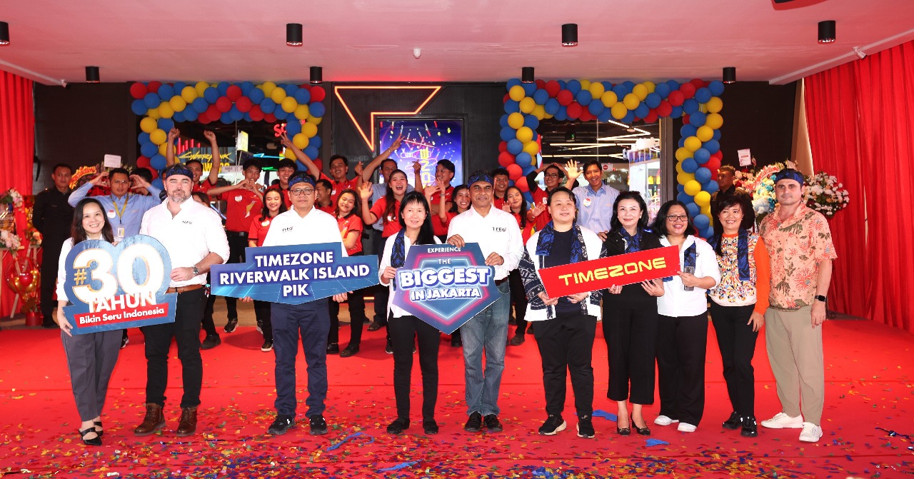 Timezone Resmikan Gerai Terbesar di Jakarta, Hadirkan Pengalaman Hiburan Premium di Riverwalk Island PIK