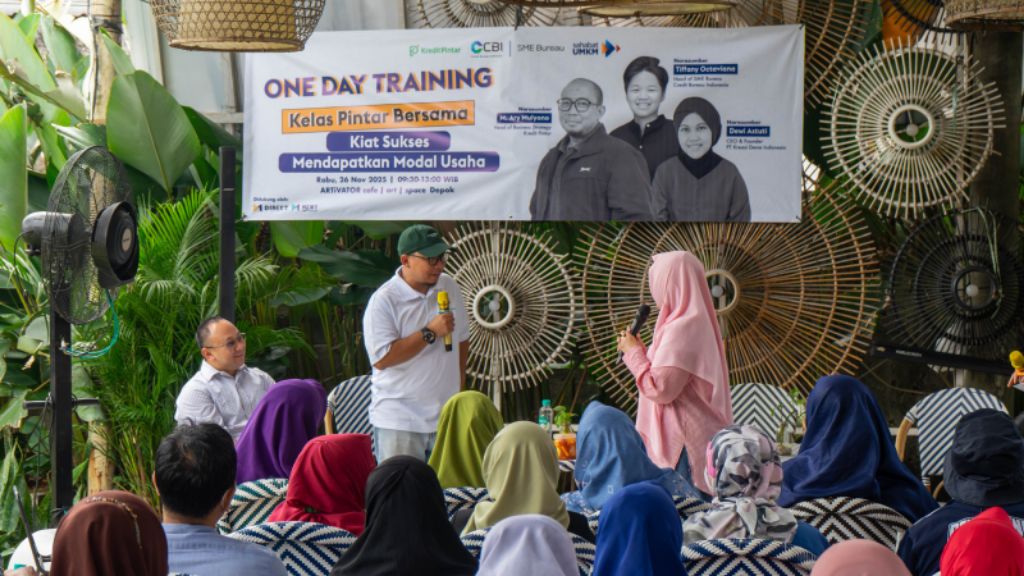 Kredit Pintar dan Sahabat UMKM Gelar One Day Training: Bekali Pelaku Usaha dengan Kiat Sukses Mendapatkan Modal