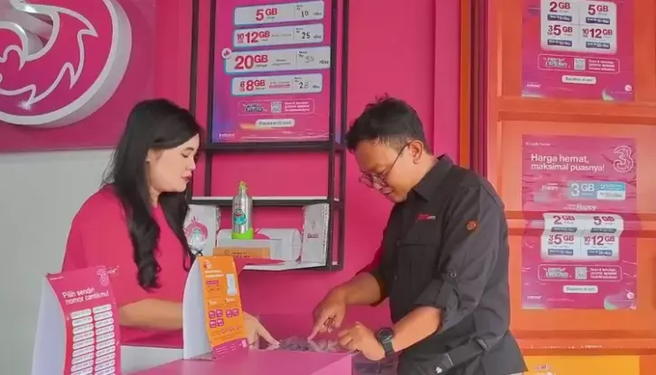 Tri Ajak Warga Makassar dan Sulsel Jadi Mitra 3Kiosk untuk Perkuat Distribusi dan Layanan Pelanggan