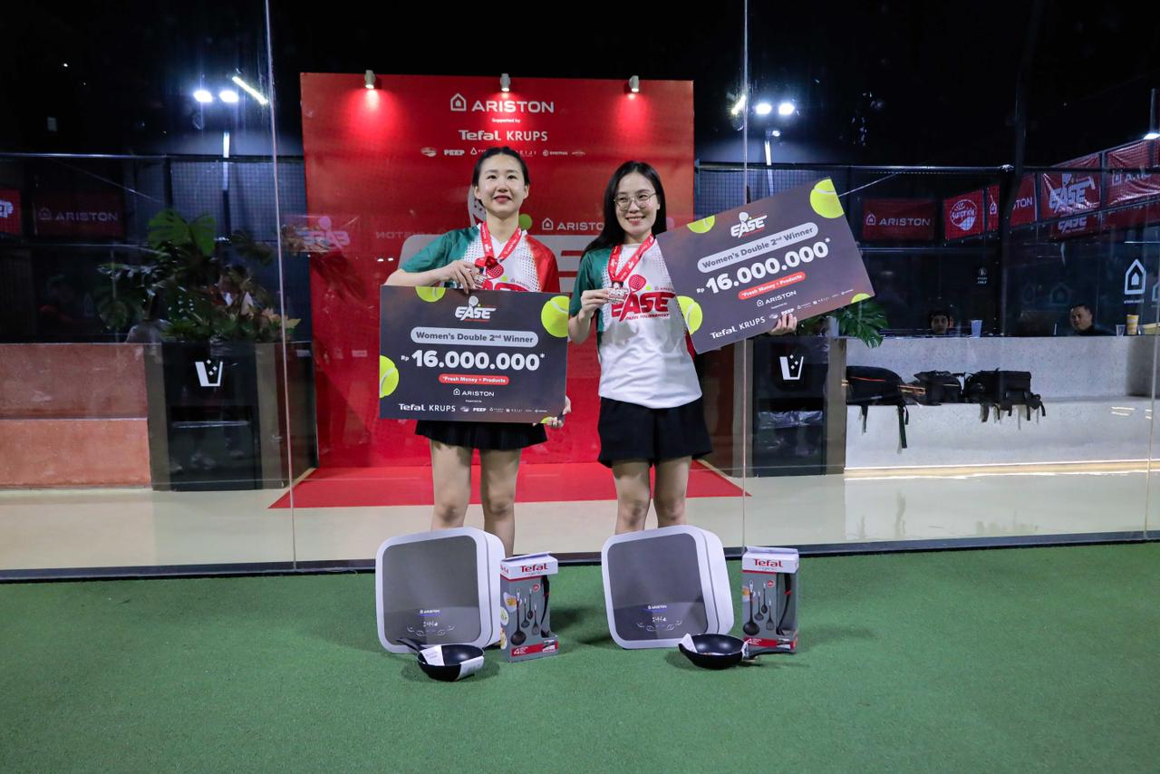 Ariston Group Perluas Kampanye “Hot Water Comfort Provided by Ariston” ke Ranah Gaya Hidup Aktif Lewat Dukungan Olahraga Padel