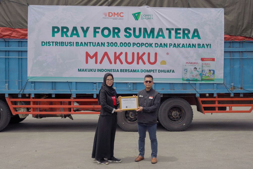 Makuku Salurkan Bantuan Senilai Rp600 Juta untuk Keluarga Terdampak Banjir dan Longsor di Sumatra