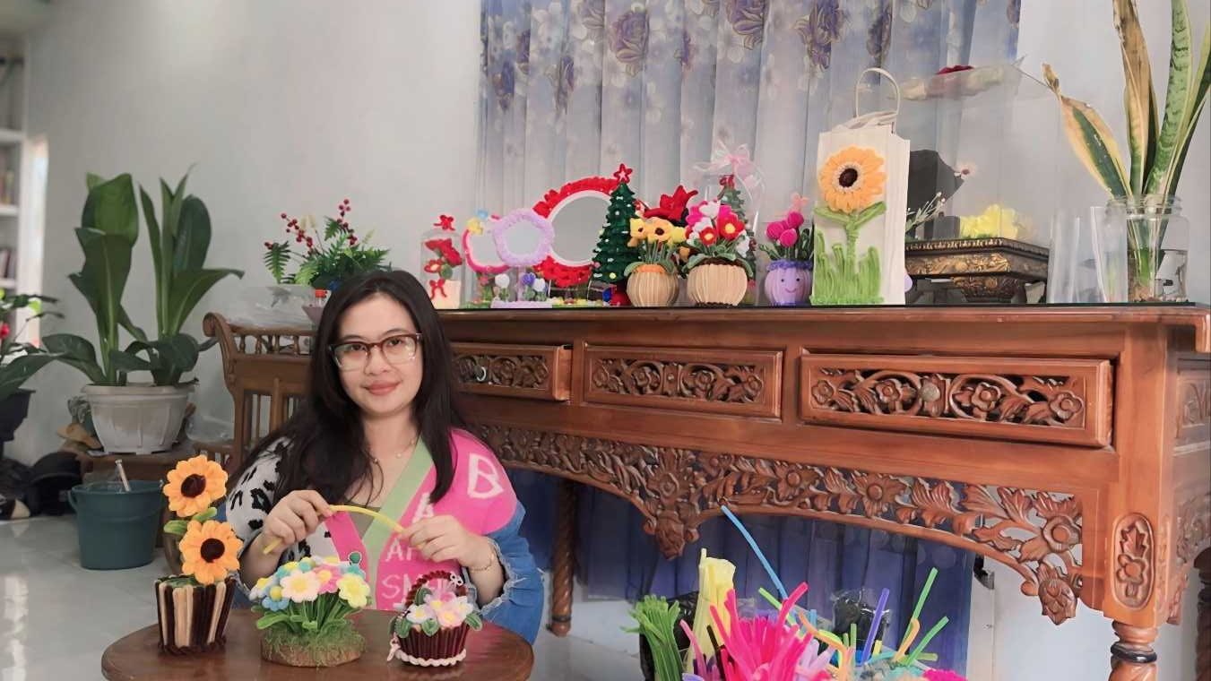 Kerajinan Pipe Cleaner Jadi Peluang Usaha Rumahan Menjanjikan