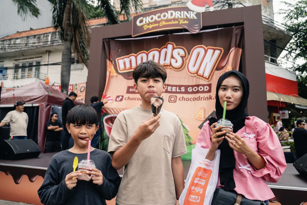 Wings Food Gelar Aktivasi “ChocoDrink Moods On” di Blok M, Ajak Generasi Muda Nyalakan Mood Menyambut Tahun Baru
