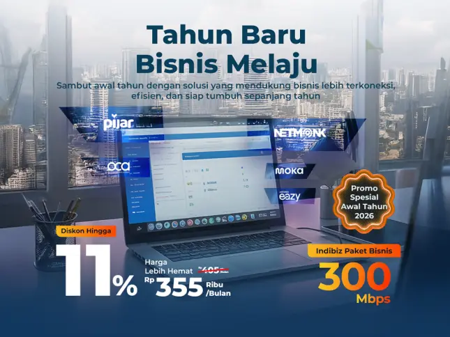 Tahun Baru 2026, Indibiz Dorong UKM Lebih Adaptif dan Kompetitif Lewat Solusi Digital