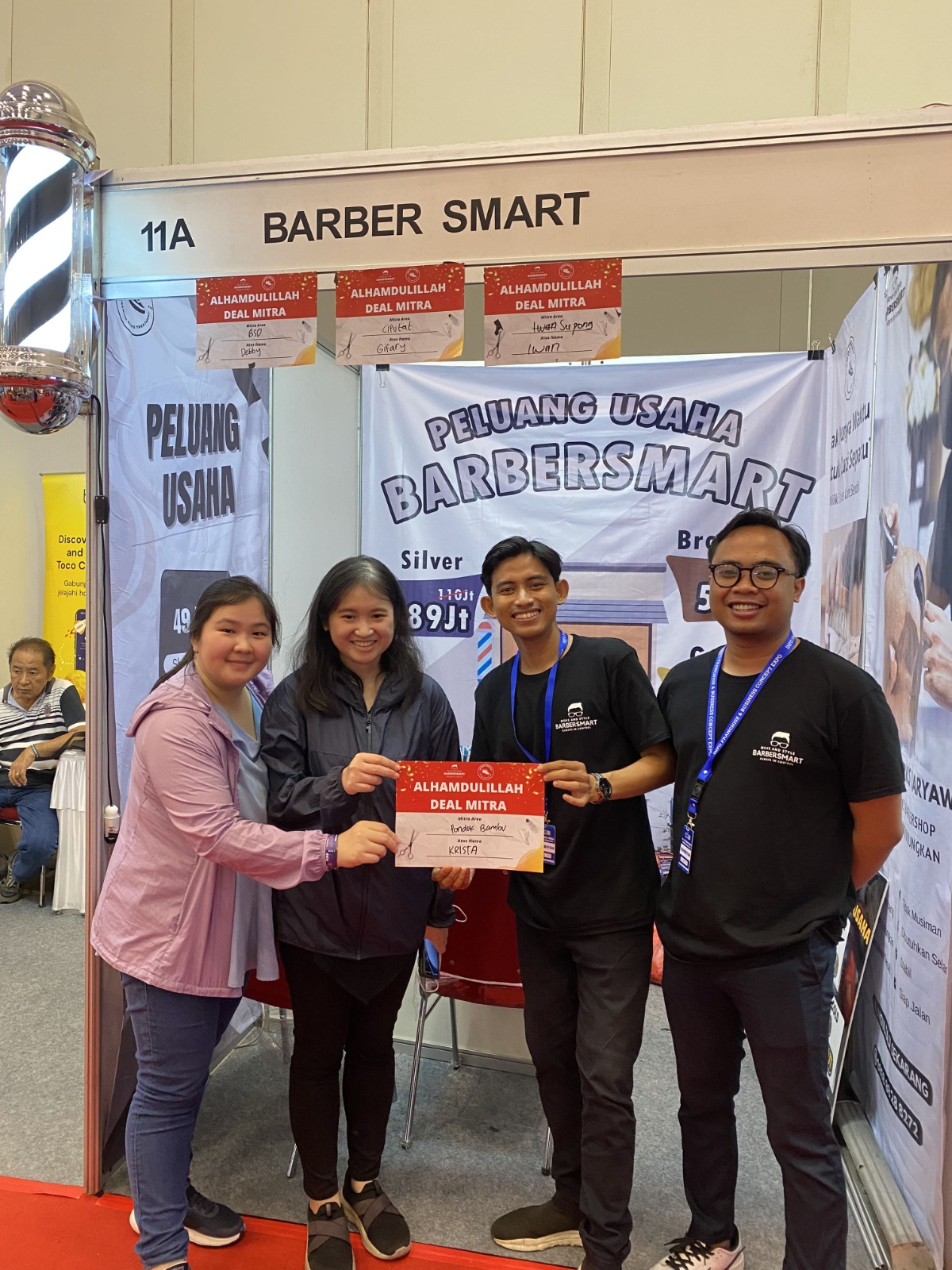 Barbersmart Hadir sebagai Exhibitor, Buka Peluang Usaha Barbershop Modern untuk Para Entrepreneur