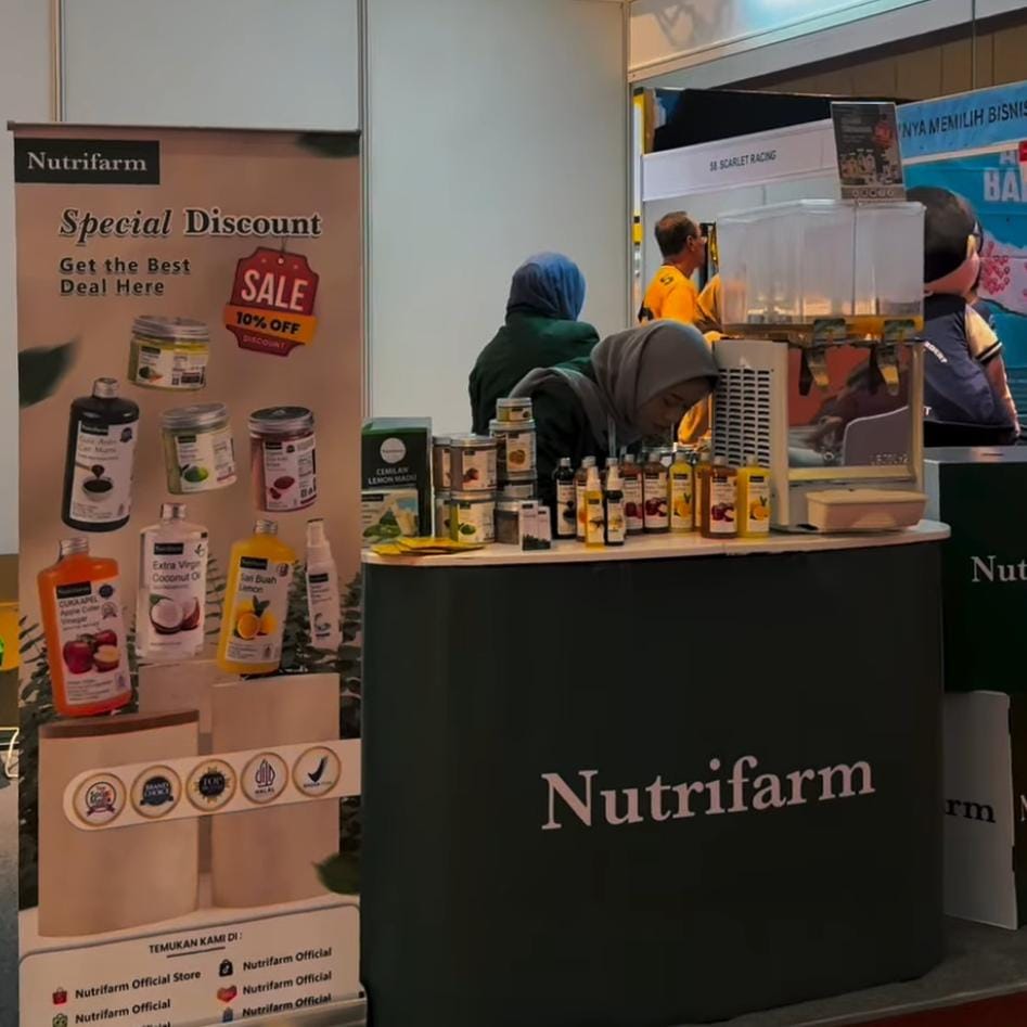 Nutrifarm Perkuat Peran UMKM Inspiratif di IBOS Expo 2026