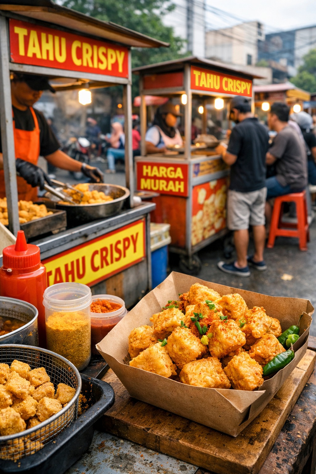 Tahu Crispy Menjamur, Tapi Bertahan Itu Cerita Lain