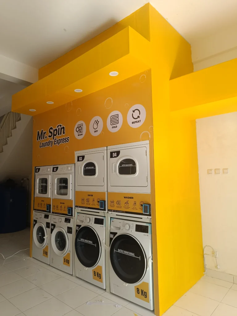 Dari Laundry Kiloan ke Omzet Tinggi, Ini Rahasia Sukses Mr. Spin Express