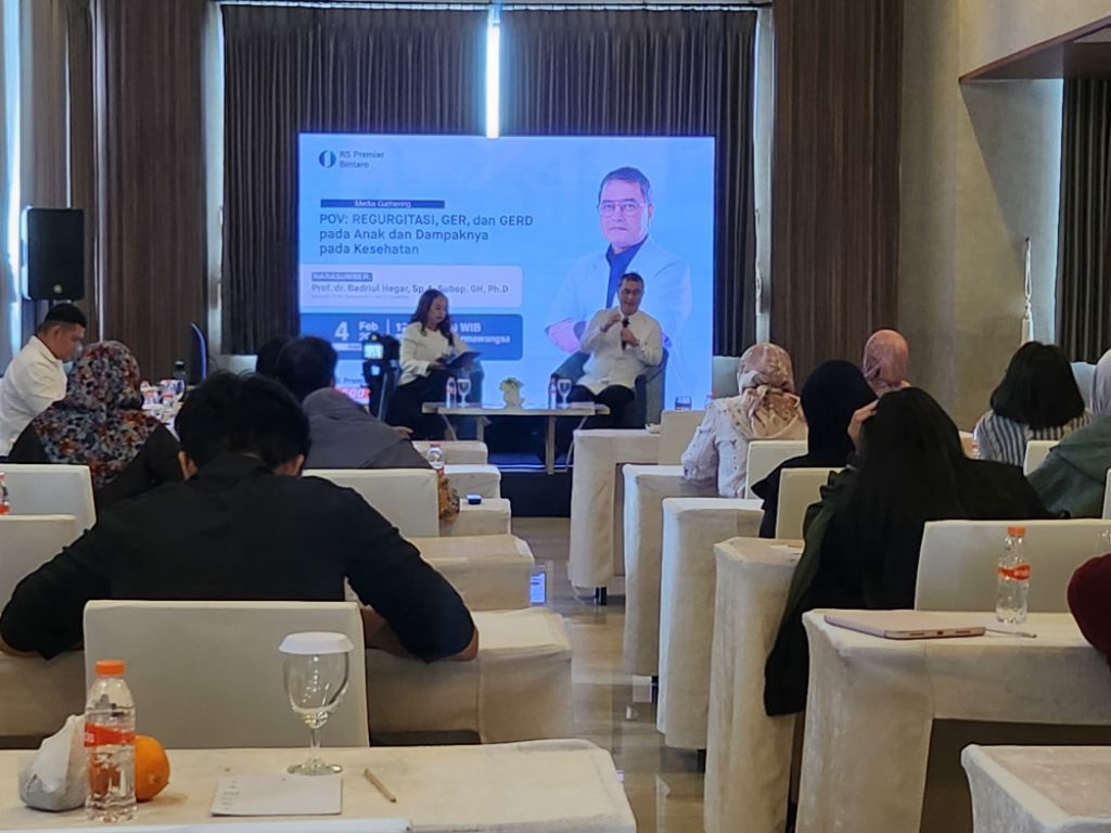 RS Premier Bintaro Angkat Isu Regurgitasi dan GERD Anak dalam Media Gathering Kesehatan