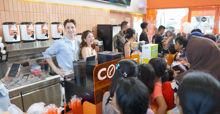 Grand Opening Bingxue Bangka: Sensasi Es Krim Kekinian yang Bikin Heboh