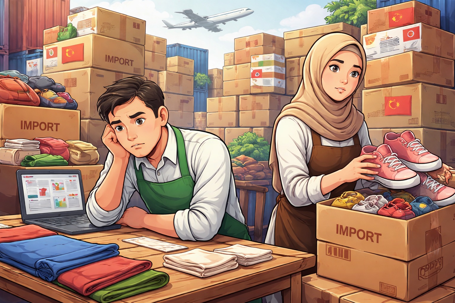 Terhimpit Produk Impor, Sejumlah UMKM Beralih Jadi Reseller