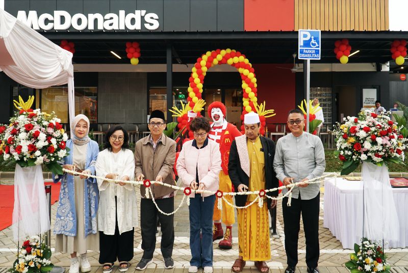 McDonalds Indonesia Buka Gerai Baru di Kawasan Puncak 