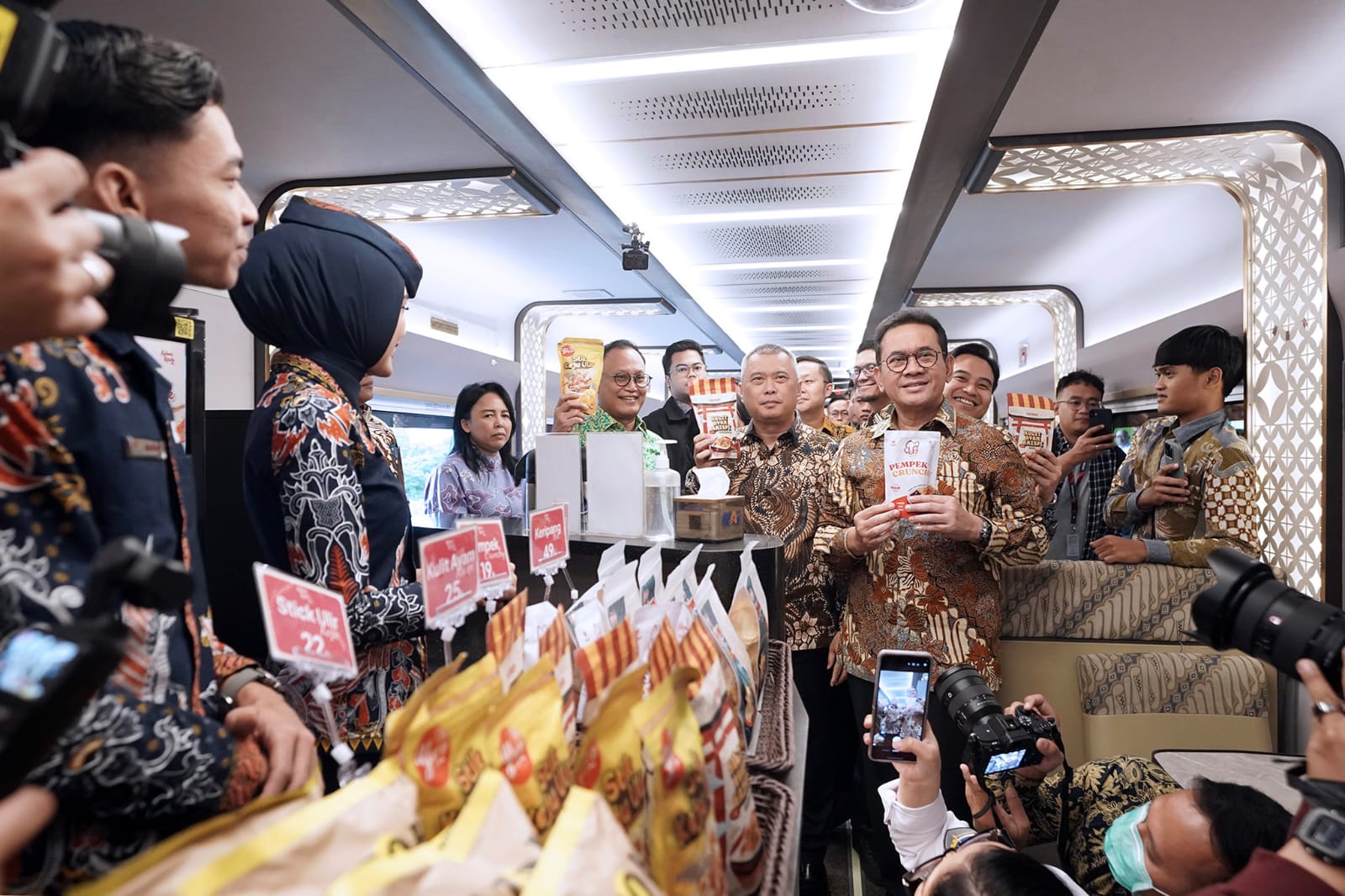 Akses Pasar Jutaan Penumpang, Enam Produk Pangan UMKM Kini Hadir di Kereta Api