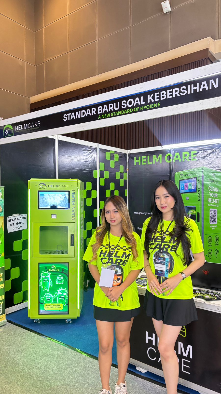 Helmcare Indonesia Hadirkan Peluang Bisnis Vending Machine Cuci Helm Otomatis dengan ROI Menarik