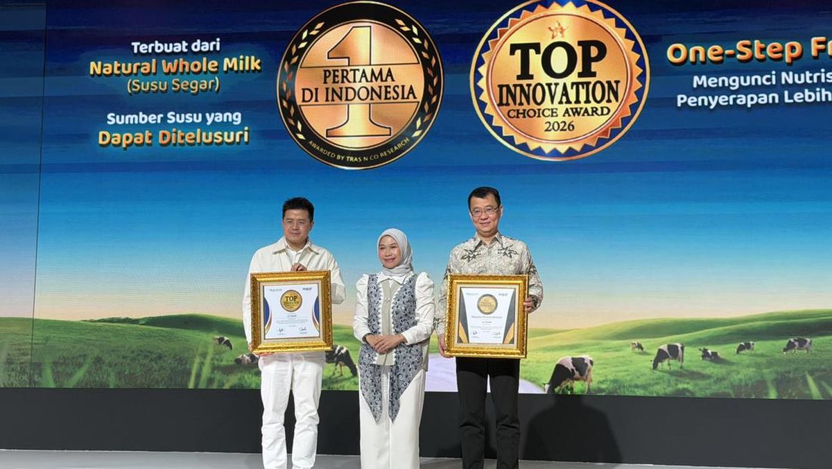AceKid Raih TOP Innovation Choice Award 2026, Susu Formula Pertama di Indonesia Berbahan Natural Whole Milk