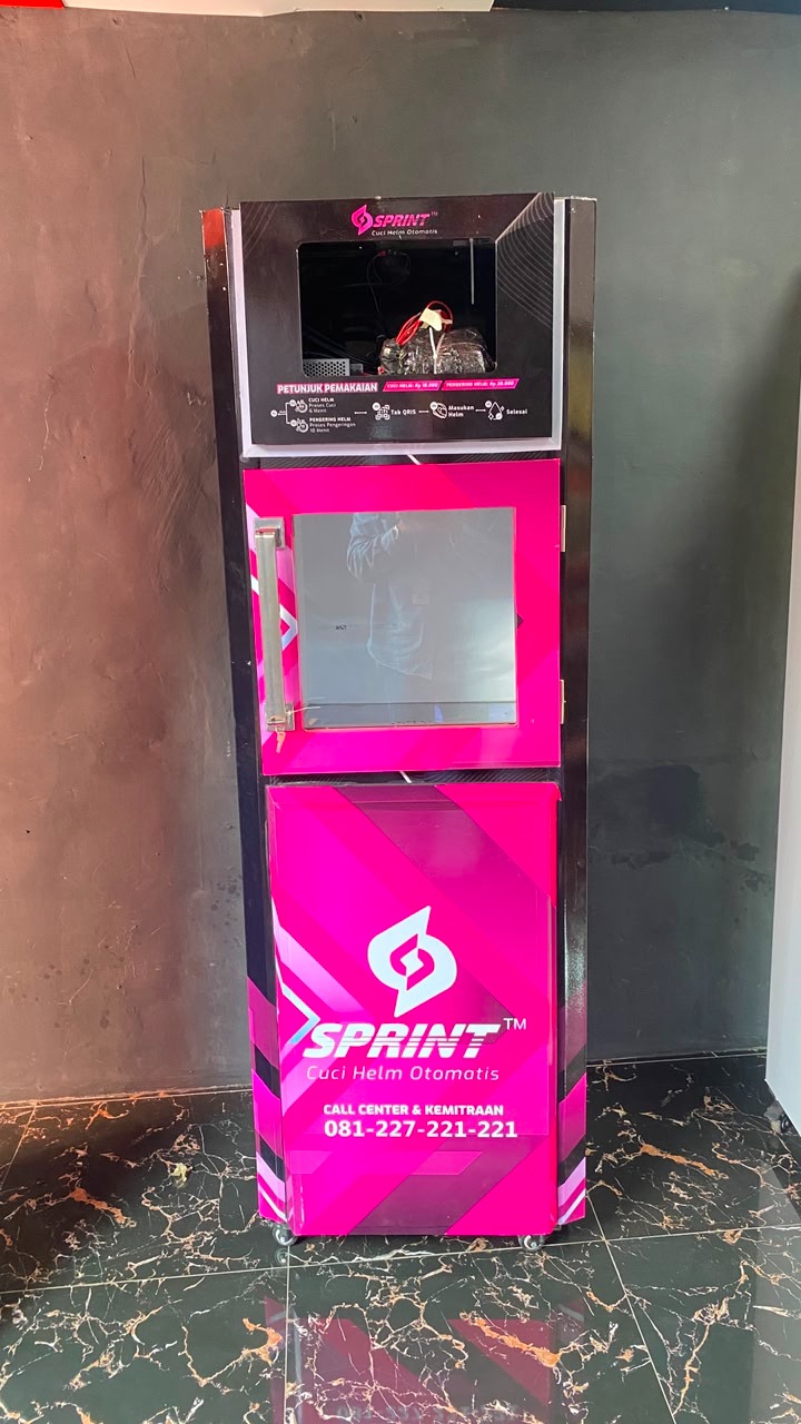 Sprint Hadirkan Peluang Kemitraan Mesin Cuci Helm Otomatis di 2nd IBOS Expo 2026