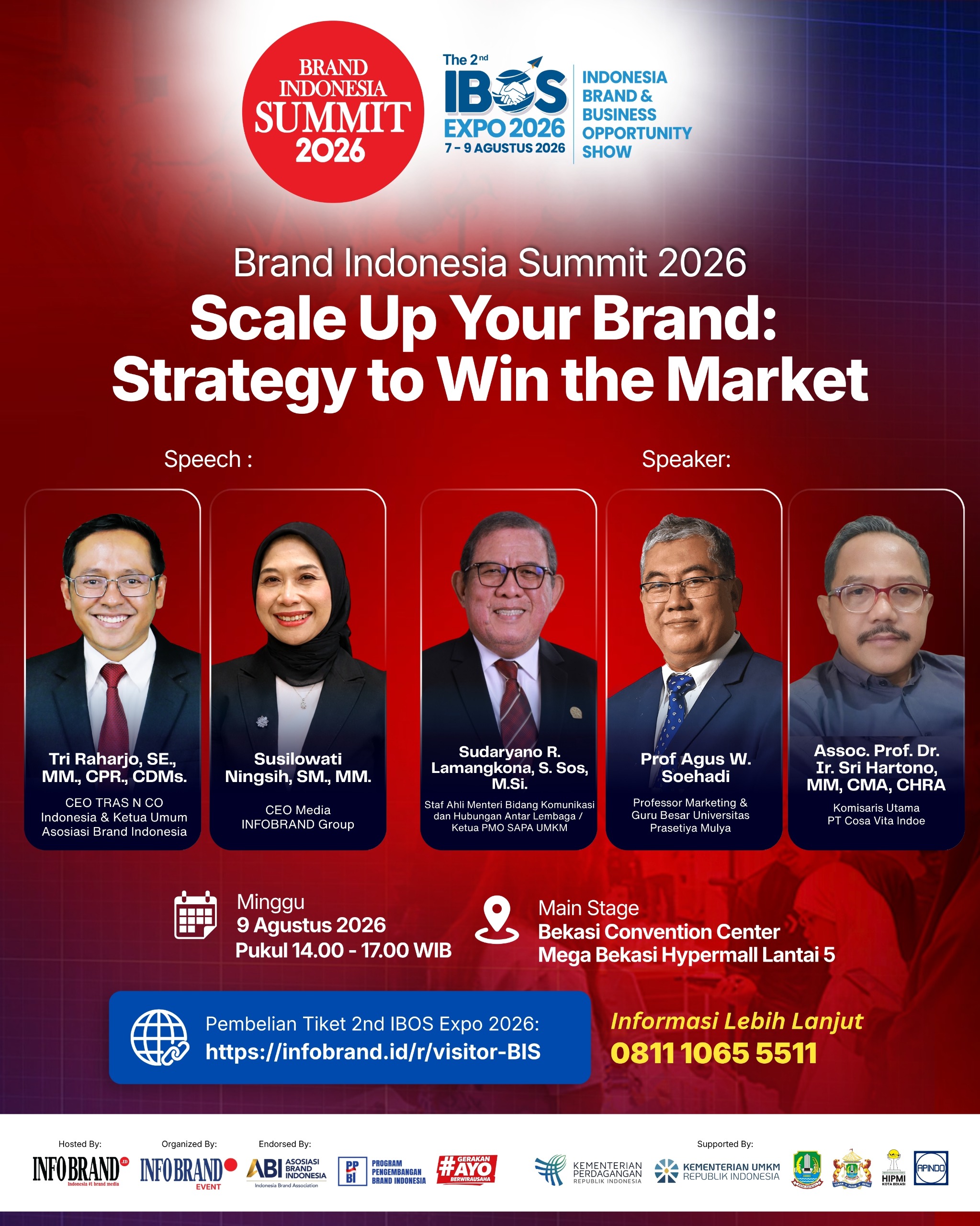 Brand Indonesia Summit 2026 Dorong Daya Saing dan Pertumbuhan Brand Indonesia 