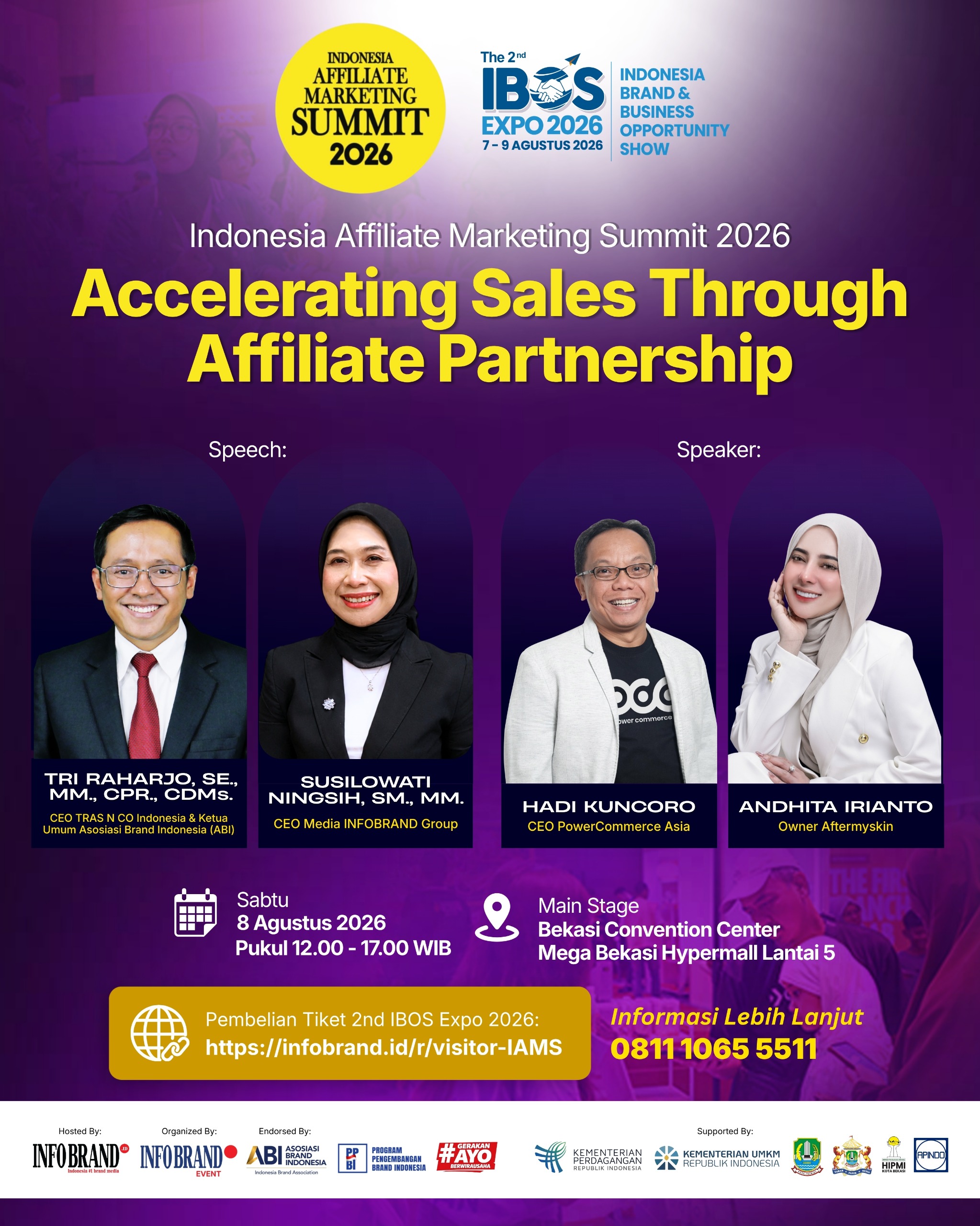 IBOS Expo 2026 Akan Hadirkan Indonesia Affiliate Marketing Summit 2026