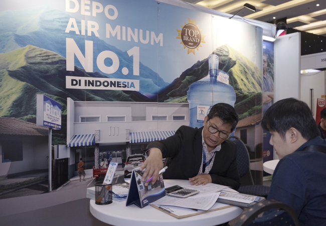 Franchise Depo Air Minum Biru Tawarkan Peluang Bisnis Kebutuhan Primer di The 2nd IBOS Expo 2026