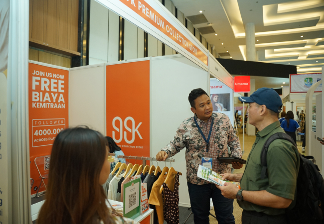 Pengalaman Perdana 99K Outlet di IBOS Expo 2026 Buka Peluang Bertemu Calon Mitra